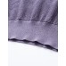 Wavy Texture Scalloped Cuffs Knitted Pullover Wavy Texture Scalloped Cuffs Knitted Pullover