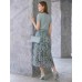 Wavy Openwork Tencel Linen Henley Knit Top Wavy Openwork Tencel Linen Henley Knit Top