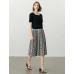 Black Contrast Trim Short Sleeve Knit Top Black Contrast Trim Short Sleeve Knit Top