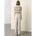 The Effortless Pointelle Stripe Polo The Effortless Pointelle Stripe Polo