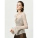 Sheer Knit Flared Sleeve Cardigan Sheer Knit Flared Sleeve Cardigan