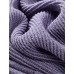 Wavy Texture Scalloped Cuffs Knitted Pullover Wavy Texture Scalloped Cuffs Knitted Pullover