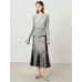 Sheer Knit Flared Sleeve Cardigan Sheer Knit Flared Sleeve Cardigan