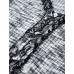 Gray V-Neck Slim Fit Long-Sleeve Knit Top Gray V-Neck Slim Fit Long-Sleeve Knit Top
