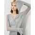 Sheer Knit Flared Sleeve Cardigan Sheer Knit Flared Sleeve Cardigan