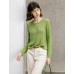 Ribbed Pattern Long Sleeve Knit Top Ribbed Pattern Long Sleeve Knit Top