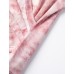 Tie Dye V-Neck Wrap Elbow Sleeve Top Tie Dye V-Neck Wrap Elbow Sleeve Top