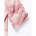 Tie Dye V-Neck Wrap Elbow Sleeve Top Tie Dye V-Neck Wrap Elbow Sleeve Top